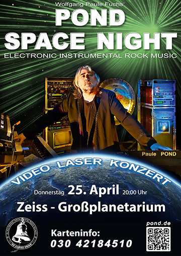 Plakat für E-Mail-Planetarium