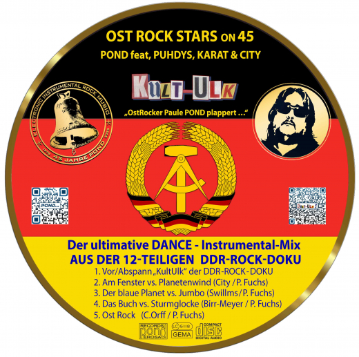 POND - Ostrockstars on 45 in der Formbox